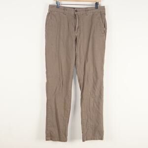 Taylor Stitch Democratic Foundtaion Pant Brown Chino Pants Mens Sz 32